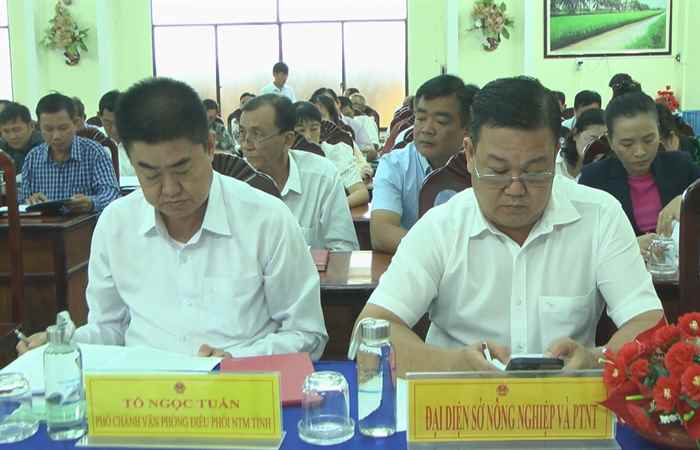  Mỹ Xuyên sơ kết tình hình sản xuất nông nghiệp, thủy sản 9 tháng của năm 2023
